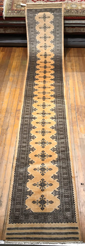 Chira Bokhara, 100% Hand-knotted Wool Pile, 15.5×2.7