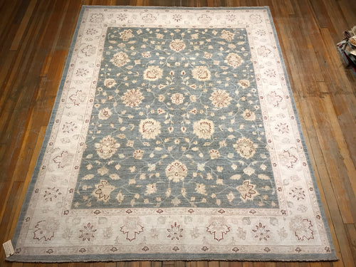 Mahal, Hand-knotted, Natural Dyes, Hand-spun Wool, 9.8×7.8