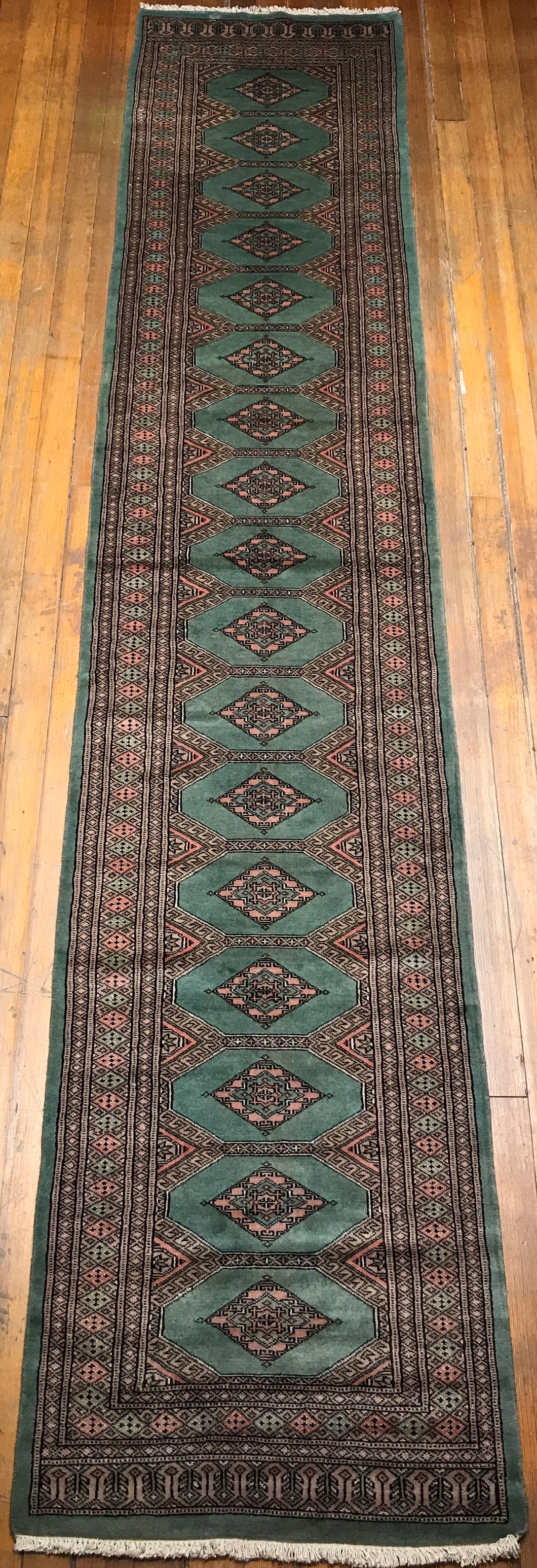 Jaldar Bokhara Rug. 12’.7” x 2’.7”