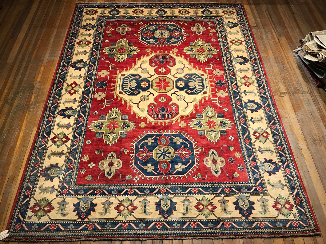 Heriz, Hand-knotted, Natural Dyes, Hand-spun Wool Rug 11.2×8.6