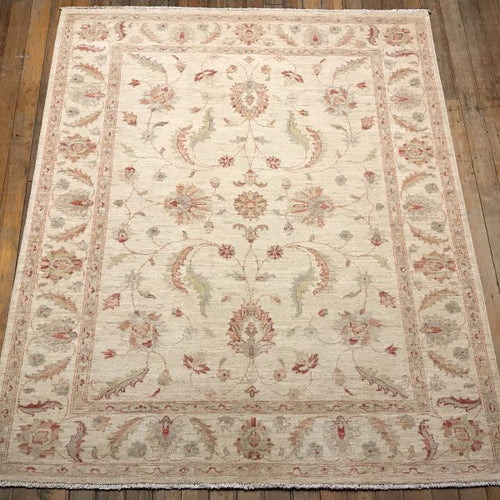 Inhan,Natural Dye / Hand Spun Fine Wool Rug 5.2×6.5