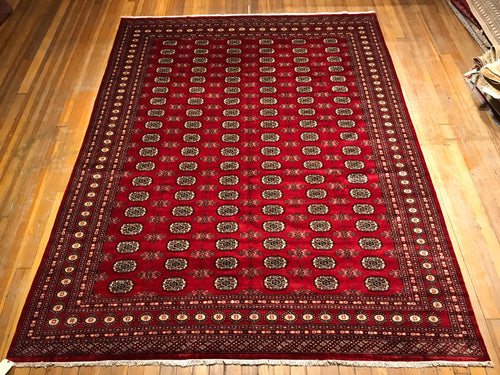 Mori Bokhara, 100% Hand-knotted Wool Pile, 10.4×8.1