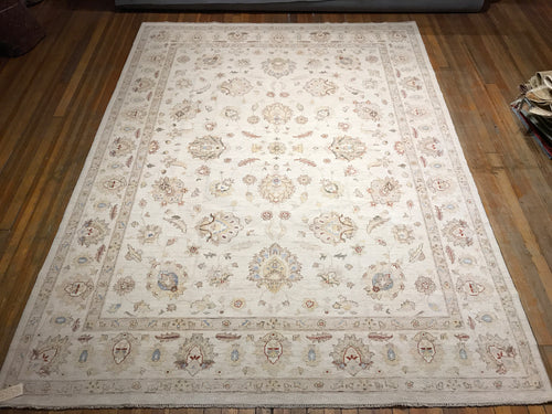 Mushad, Hand-knotted, Natural Dyes, Hand-spun Wool, 11.10×9
