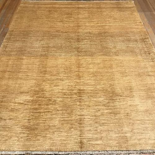 Arts and Crafts Natural Dye / Hand Spun Wool Rug 7.8×5.6