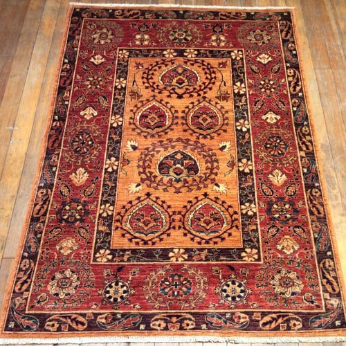 Royal Mughal Rug. 5′.7″ x 4′