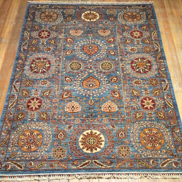 Goldusta Natural Dye / Hand Spun Fine Wool Rug. 8′.2″ x 5′.8″